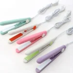 Mini Hair Straightener for Short Hair & Fringe Portable Styling Iron